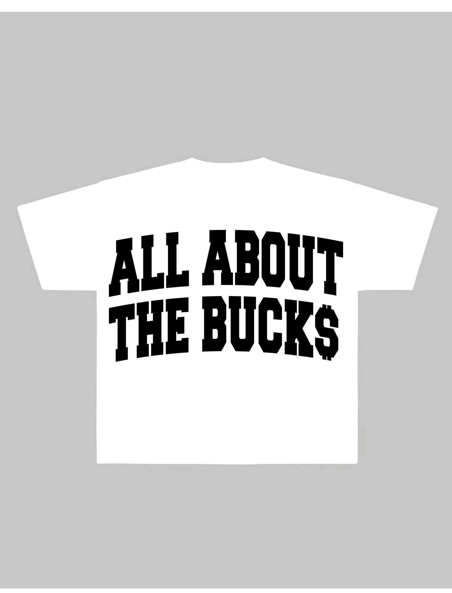 White Arc Tee