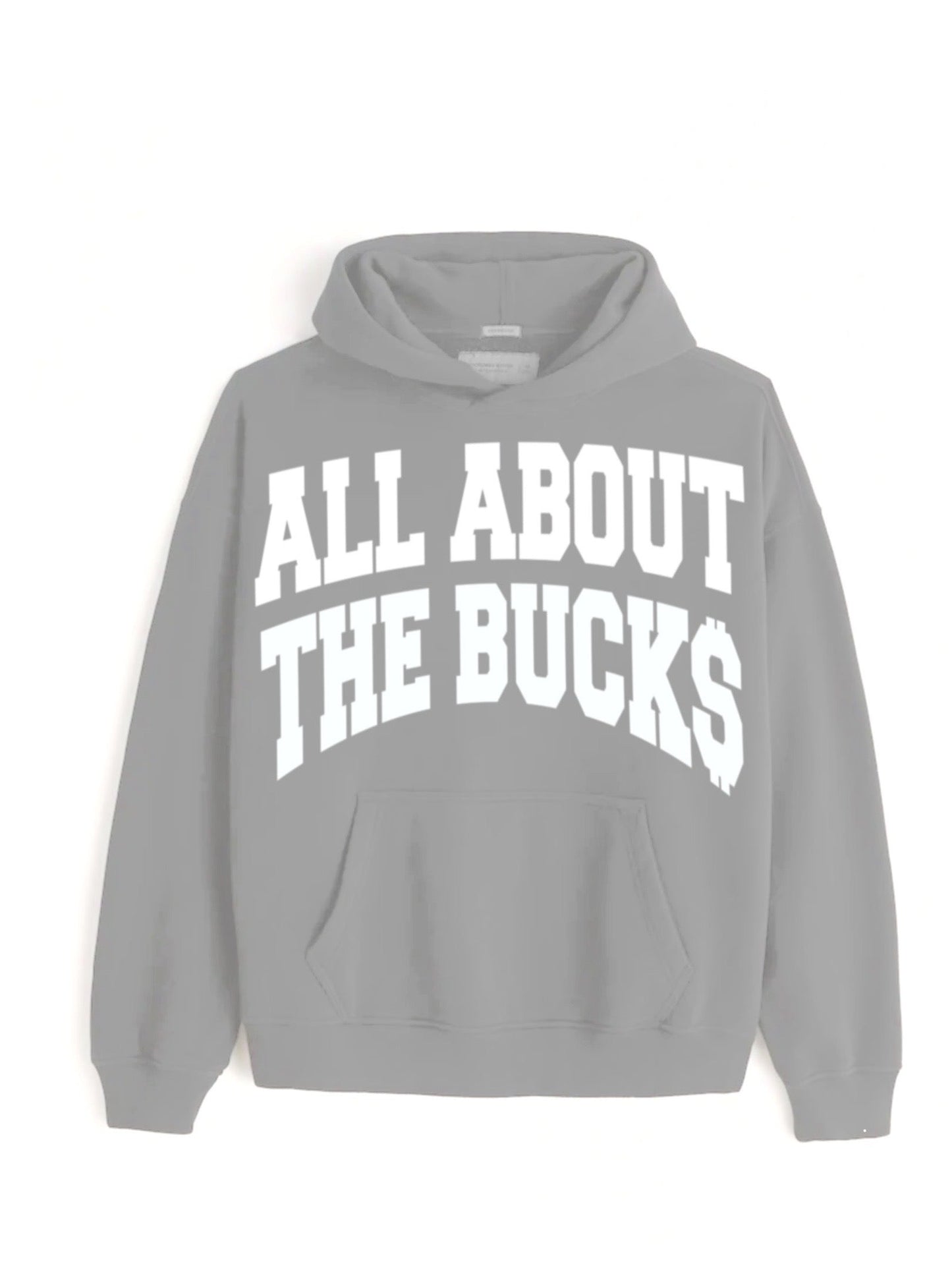 AllAboutTheBuck$ Big Printed Hoodie