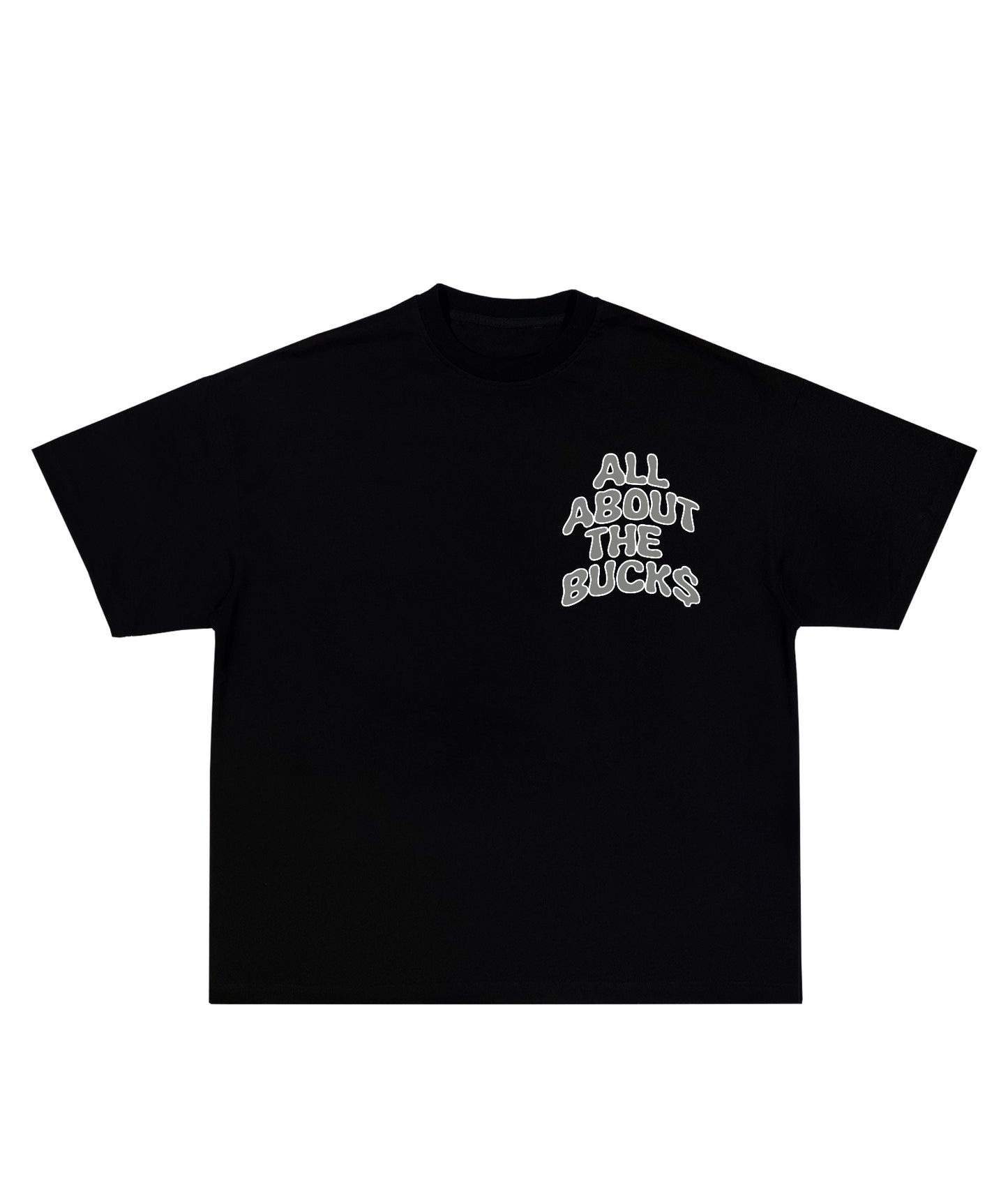 Black/Grey The Money Printed Tee