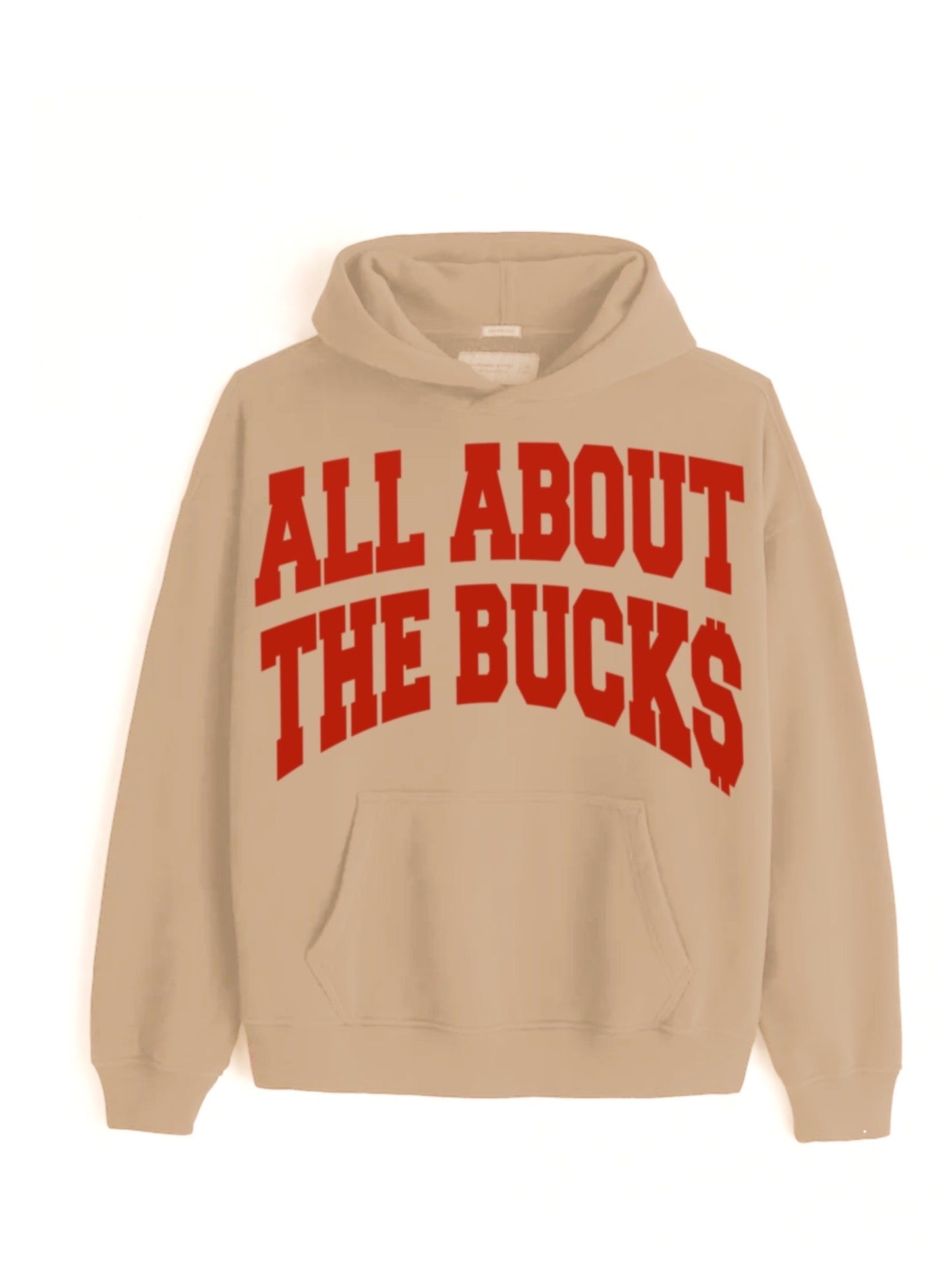 AllAboutTheBuck$ Big Printed Hoodie