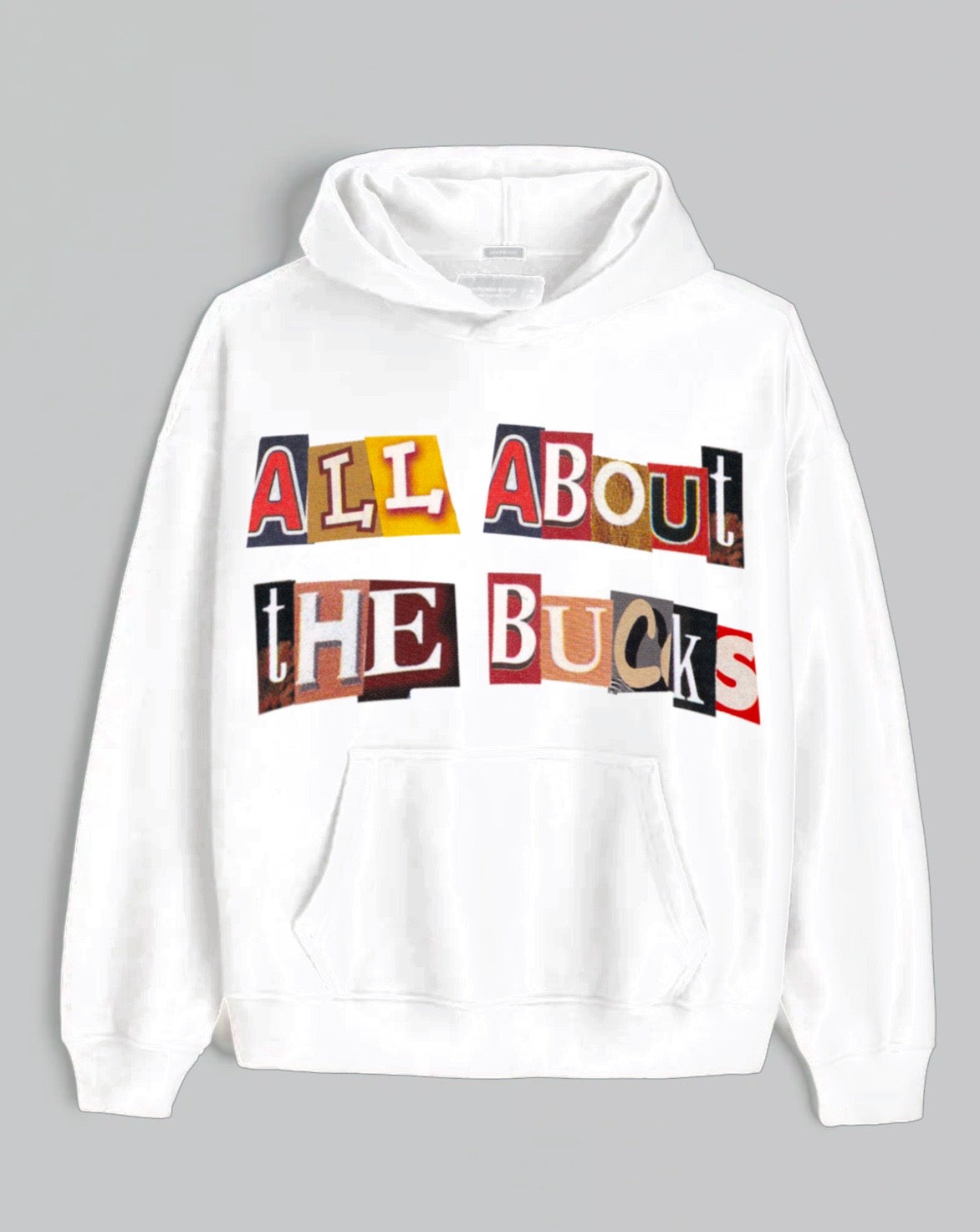 Magizine Cutout Hoodie